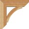 Ekena Millwork Thorton Slat Rough Sawn Bracket w/ Offset Brace, Western Red Cedar, 6"W x 18"D x 18"H BKT0604X18X18THR06RWR - alternate 4